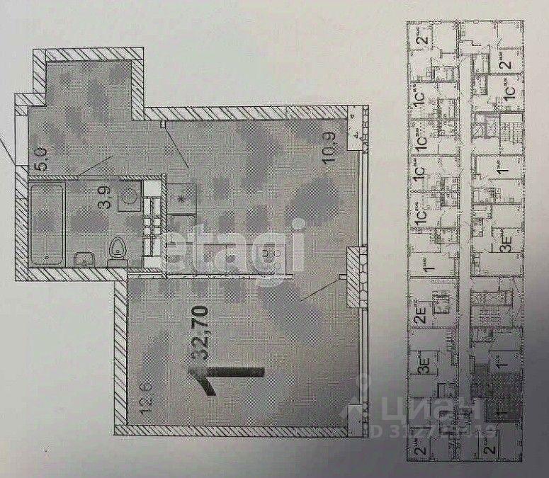 квартира г Екатеринбург Академический ул Академика Парина 45 Квартал «Eleven» фото 7