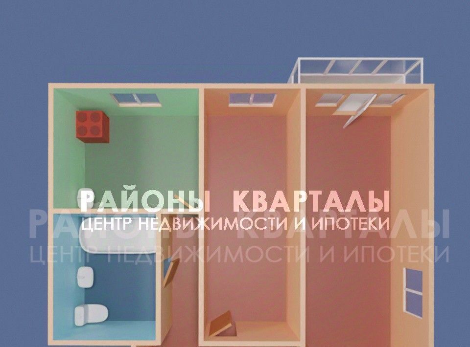 квартира г Челябинск р-н Калининский ул Кирова 9к/3 фото 3