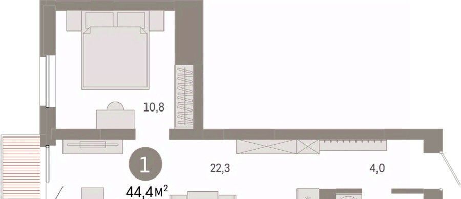 квартира г Екатеринбург Машиностроителей Эльмаш пер Механический 11 жилрайон фото 3