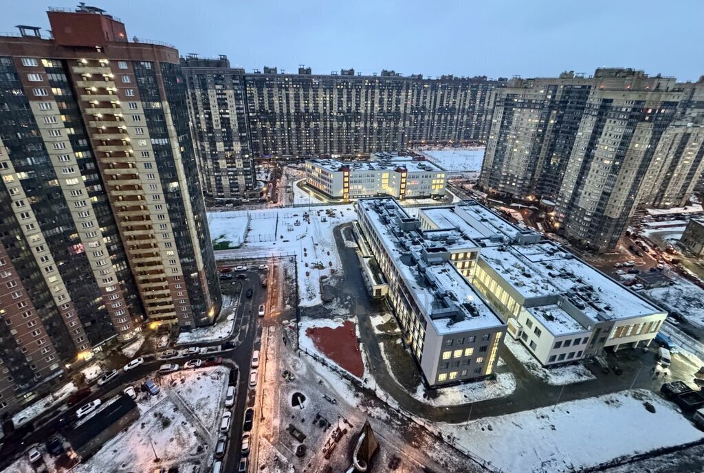 квартира г Санкт-Петербург п Парголово проезд Толубеевский 18к/1 метро Парнас фото 13