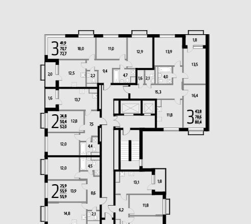 квартира г Москва п Десеновское ул 6-я Нововатутинская 15к/1 Кедровая фото 2