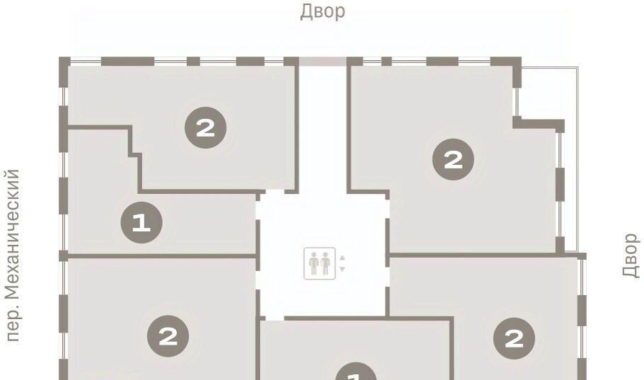квартира г Екатеринбург Эльмаш пер Механический Проспект Космонавтов, жилрайон фото 2