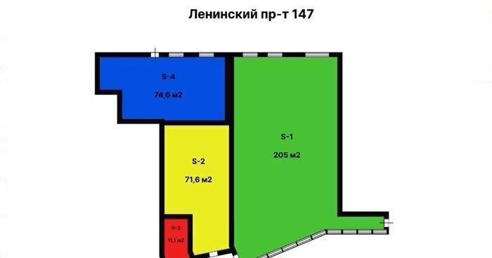 торговое помещение г Санкт-Петербург метро Ленинский Проспект пр-кт Ленинский 147 округ Новоизмайловское фото 3