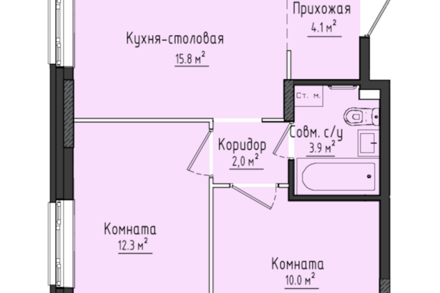 квартира р-н Ленинский ул Оружейников 3 Ижевск городской округ фото