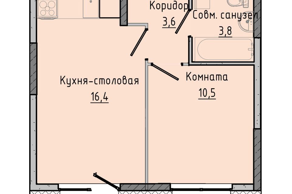 квартира г Ижевск р-н Октябрьский Центральный ул Пушкинская 214 городской округ Ижевск фото 1