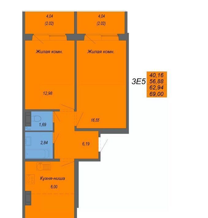 квартира г Хабаровск р-н Железнодорожный ул Совхозная 73/4 фото 1