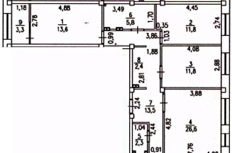 квартира г Новый Уренгой мкр Энтузиастов 8 фото 2