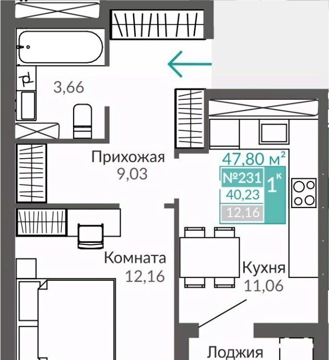 квартира г Симферополь р-н Киевский Крымская Роза фото 1