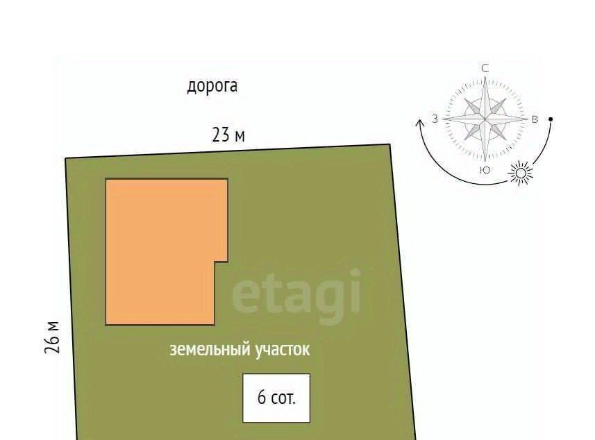 дом г Сургут снт Крылья Сургута-2 ул. Восьмая Малиновая фото 2