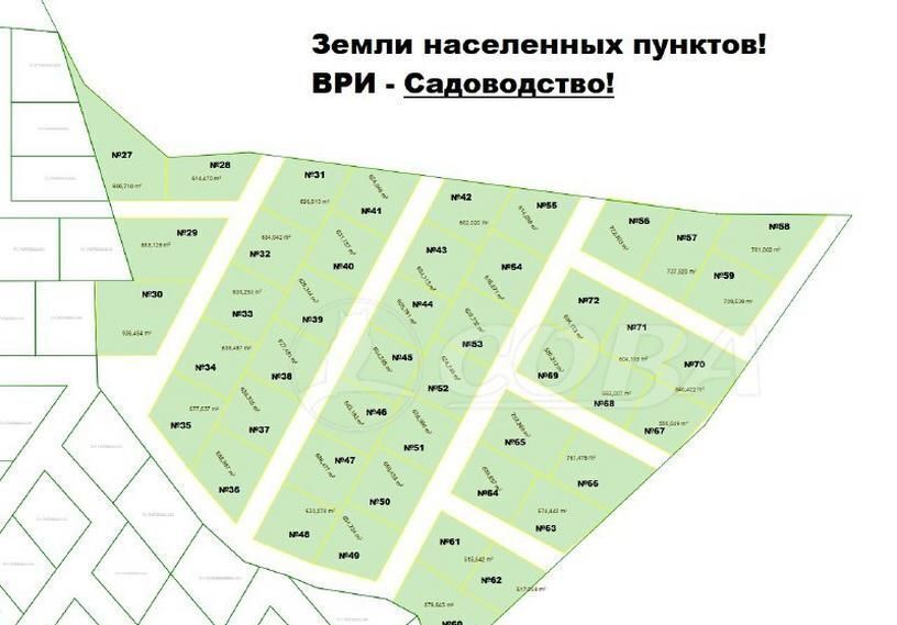 земля г Тюмень р-н Центральный ул 1-я Молодежная мкр-н Казарово фото 2