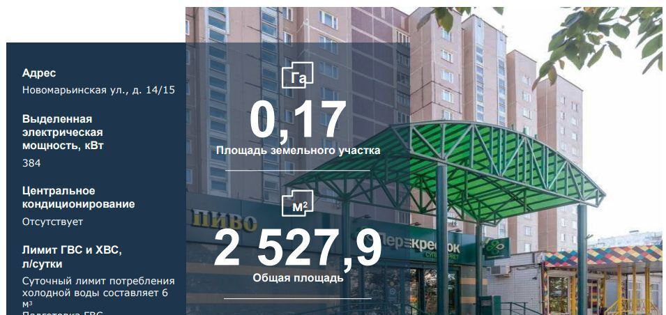 торговое помещение г Москва метро Братиславская ул Новомарьинская 14/15 муниципальный округ Марьино фото 3