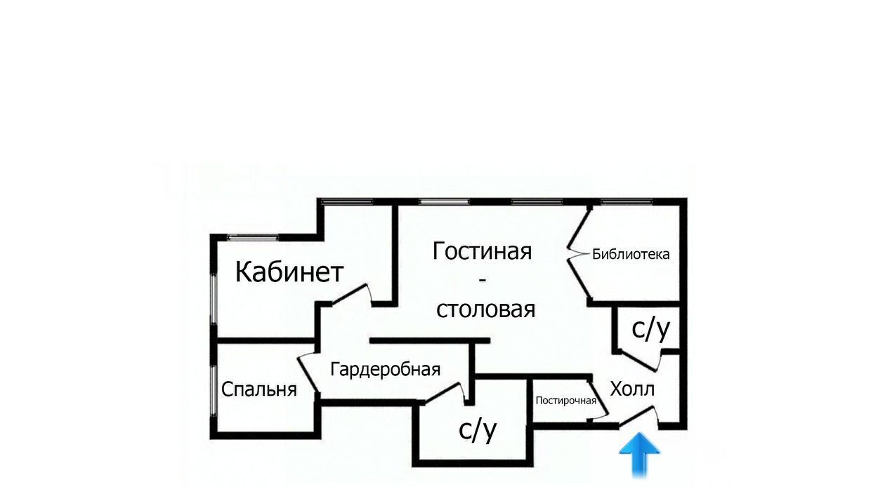 квартира г Москва метро Пушкинская пер Козихинский М. 7 муниципальный округ Пресненский фото 2