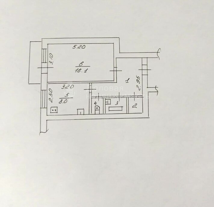 квартира г Великий Новгород ул Октябрьская 2к/3 фото 8