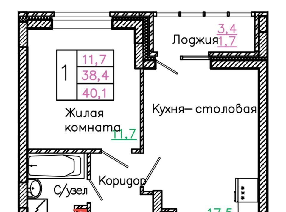 квартира г Старый Оскол р-н мкр Садовые кварталы 4 фото 1