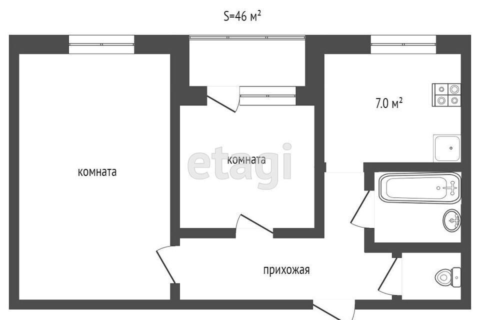 квартира г Новый Уренгой пр-кт Мира 26/1 Новый Уренгой городской округ фото 9