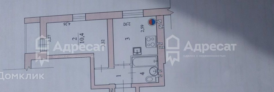 квартира г Волгоград р-н Кировский ул им. старшего лейтенанта Токарева 3 ЖК «Колизей» городской округ Волгоград фото 1