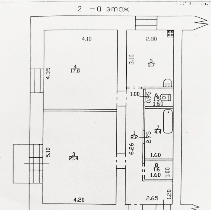 квартира г Бийск ул Александра Матросова 67 фото 23