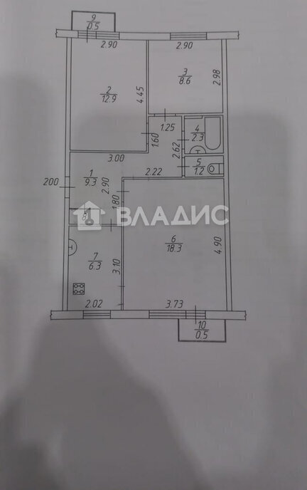 квартира г Казань р-н Ново-Савиновский ул Гагарина 2а Казань, Северный Вокзал фото 16