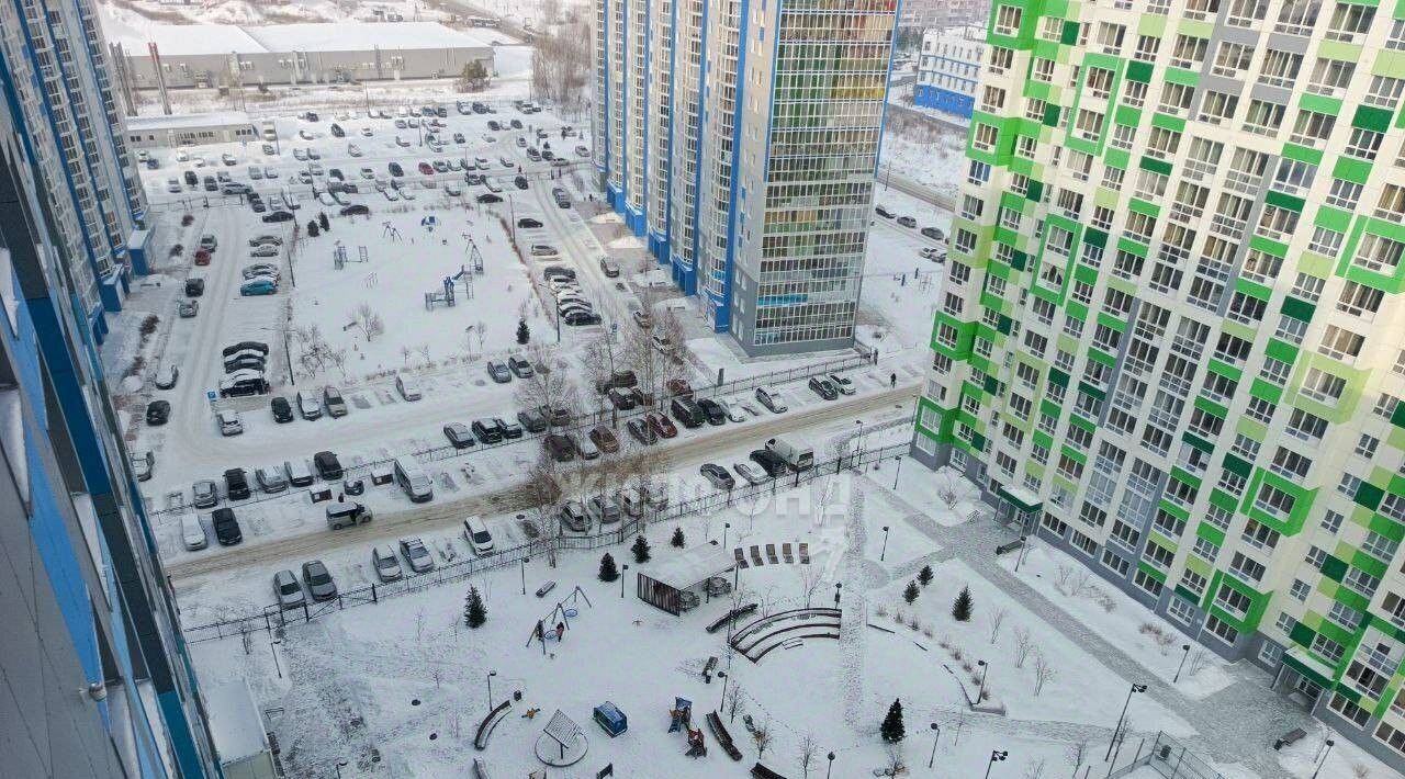 квартира г Новосибирск Студенческая ул Александра Чистякова 22/1 фото 13