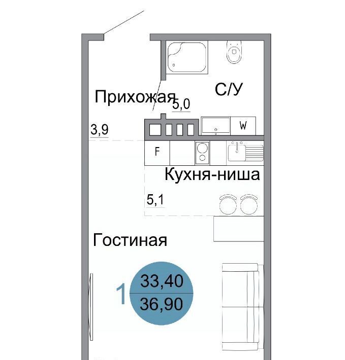 квартира г Керчь Белый город жилой комплекс фото 1