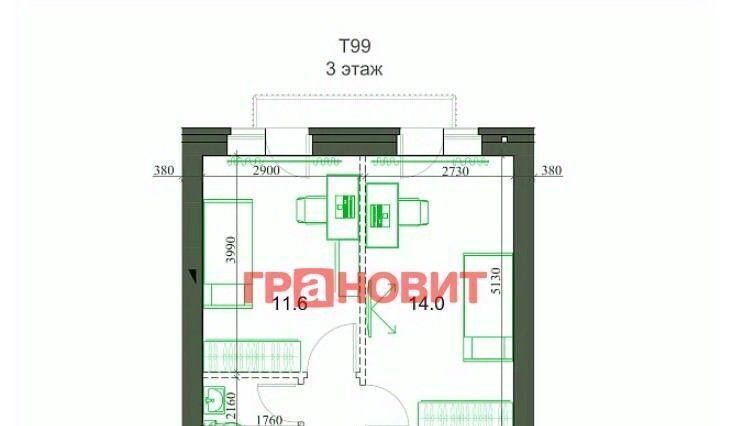 дом р-н Новосибирский п Элитный р-н мкр Березки сельсовет, 174, Мичуринский фото 2