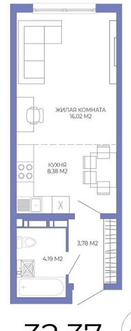 квартира Пенза-4 ул Побочинская 2 р-н Октябрьский фото