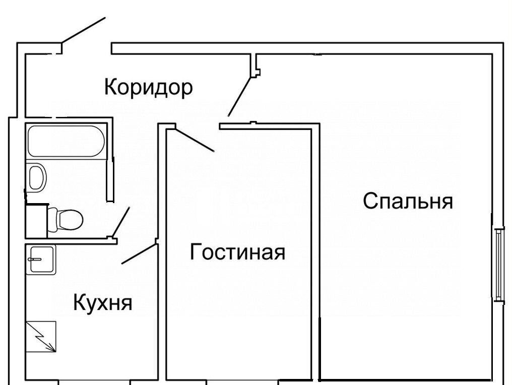 квартира г Тула р-н Привокзальный ул. Дмитрия Ульянова, 22 фото 4