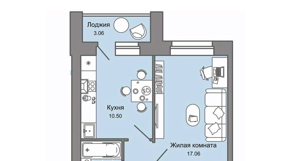 квартира г Киров р-н Ленинский ул Дмитрия Козулева фото 1