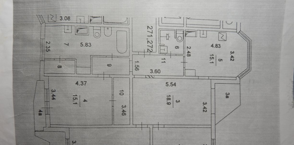 квартира г Москва метро Войковская ул Зои и Александра Космодемьянских 29 фото 33