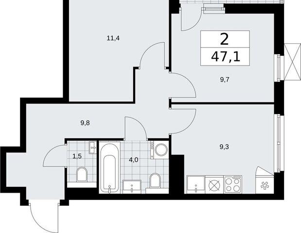 метро Коммунарка метро Бунинская аллея ТиНАО дом 2 фото