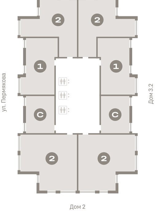 квартира г Тюмень р-н Ленинский Ленинский административный округ фото 3