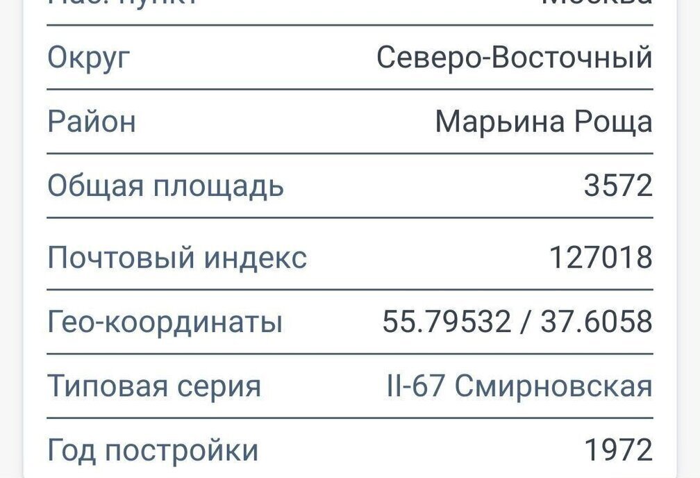 квартира г Москва метро Марьина Роща ул Стрелецкая 14к/2 муниципальный округ Марьина Роща фото 27