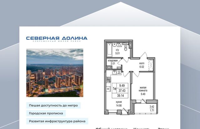 метро Парнас проезд Толубеевский, 34к 3 фото
