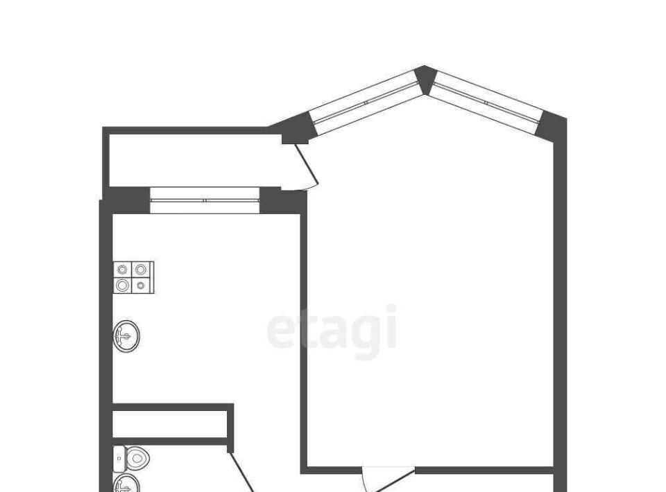 квартира г Ангарск 4, 18-й мкр фото 26