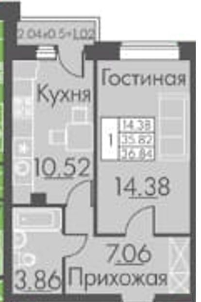 квартира г Пермь р-н Мотовилихинский ул Агатовая 28 микрорайон «Ива» фото 22