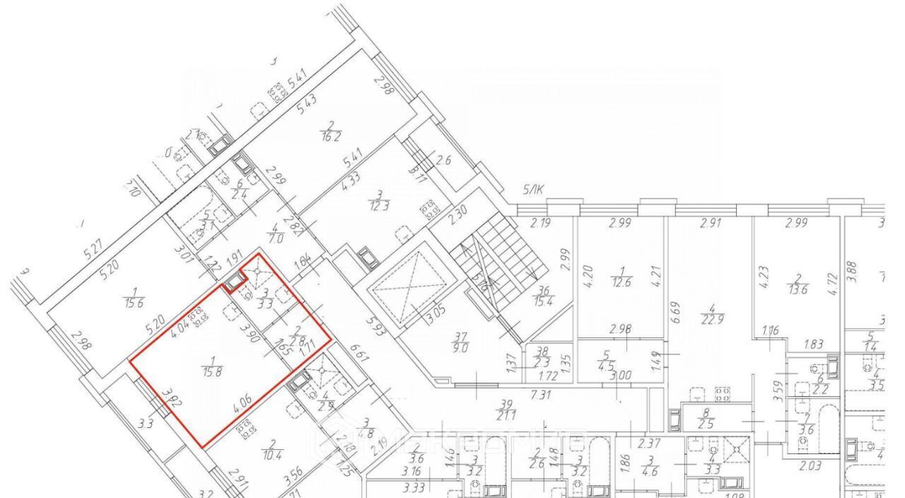 квартира г Санкт-Петербург метро Комендантский Проспект ул Планерная 87к/1 фото 2