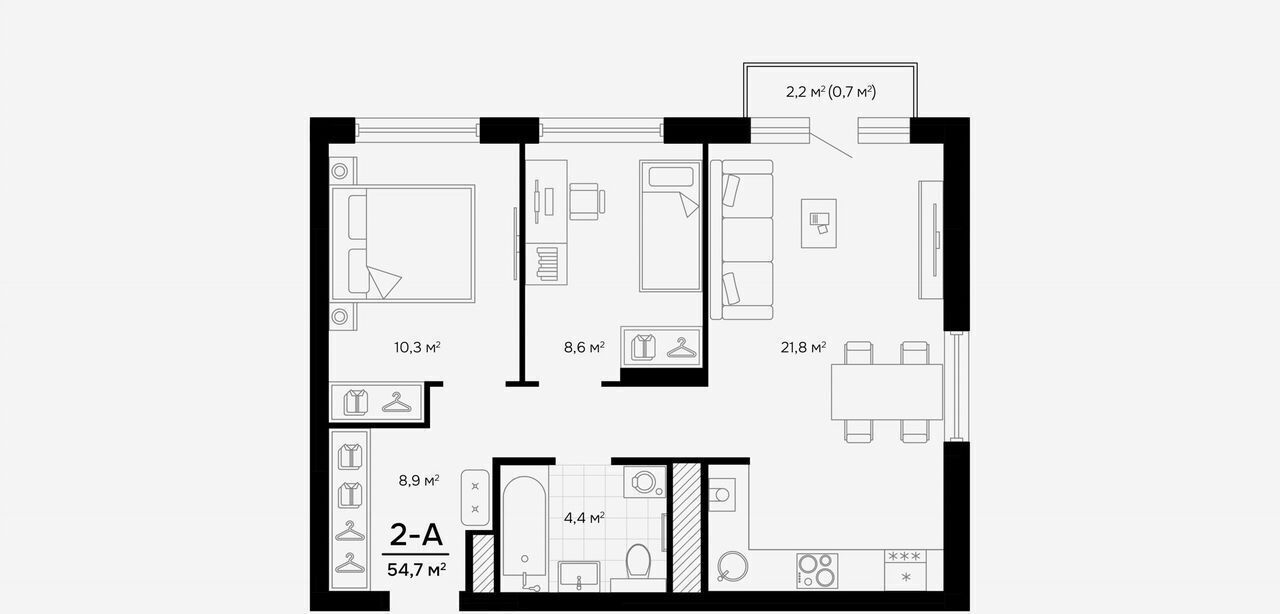 квартира г Астрахань р-н Кировский ул Куликова PROGRESS Альбион фото 1