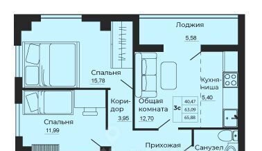 квартира г Батайск фото 1