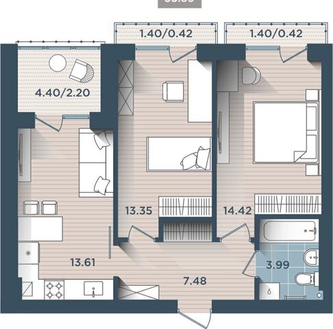 р-н Центральный ул Сержанта Мишина 81к/3 фото