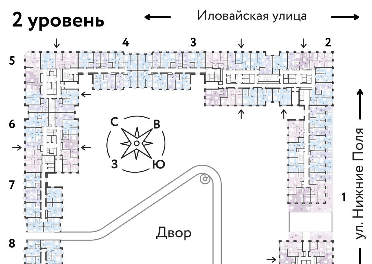 квартира г Москва Перерва ул Иловайская ЖК «Страна.Иловайская» муниципальный округ Марьино фото 2