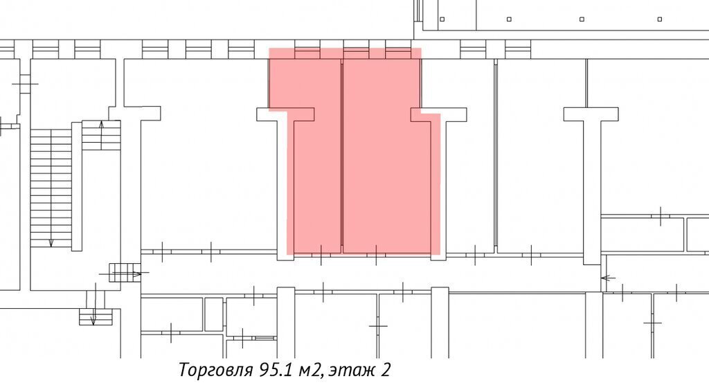 торговое помещение г Санкт-Петербург метро Площадь Ленина Выборгская сторона ул Комсомола 1/3м Финляндский округ фото 3