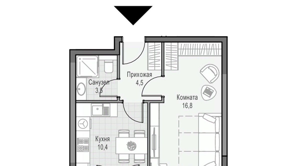 квартира г Москва метро Бутырская ул Академика Королева 21 фото 1