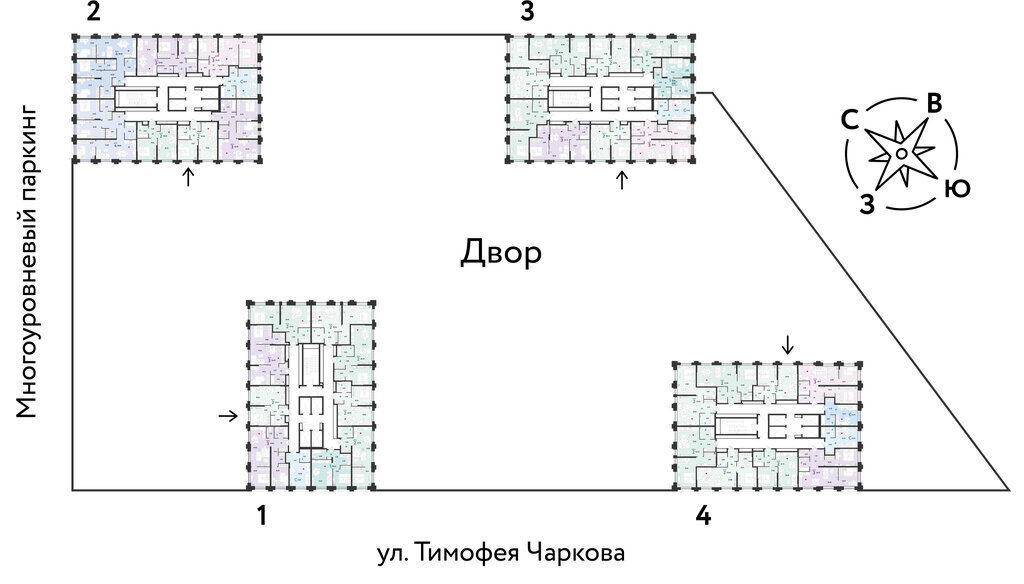 квартира г Тюмень ул Тимофея Чаркова 93 фото 2