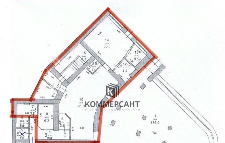 торговое помещение г Нижний Новгород р-н Канавинский пл Революции 4 фото 7