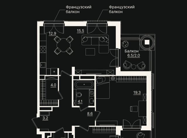 р-н Центральный дом 2к/3 фото
