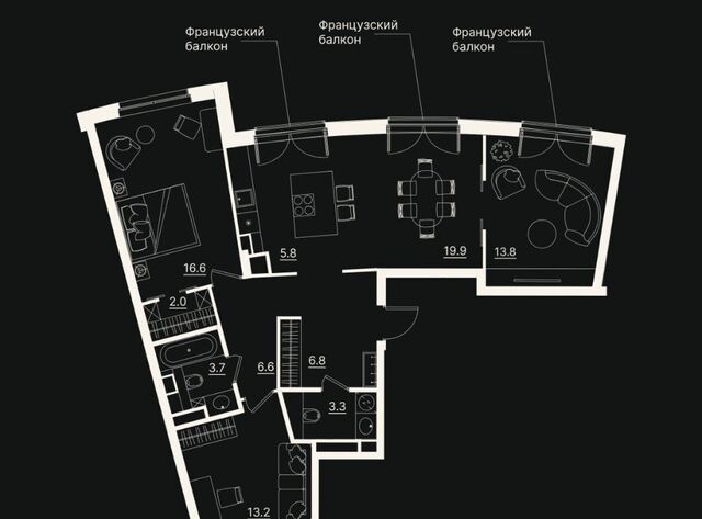 р-н Центральный дом 2к/3 фото