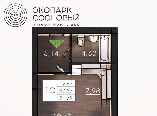 квартира г Пермь р-н Ленинский ул Борцов Революции 1а фото 1