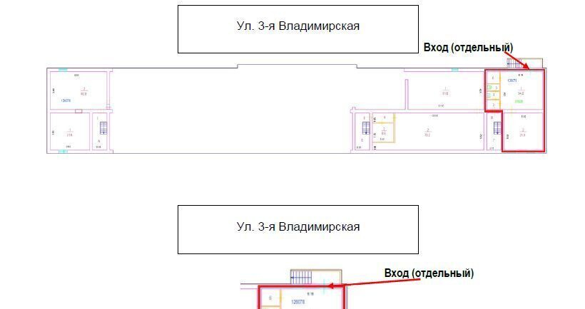 свободного назначения г Москва ВАО ул 3-я Владимирская 16 фото 7