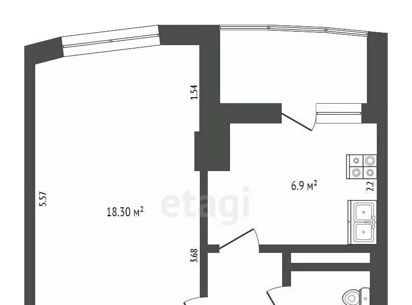 квартира г Ростов-на-Дону р-н Кировский ул Красноармейская 202 фото 2