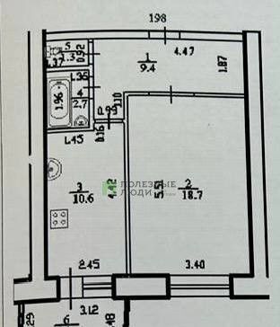 квартира г Уфа р-н Октябрьский ул Комсомольская 106 фото 14